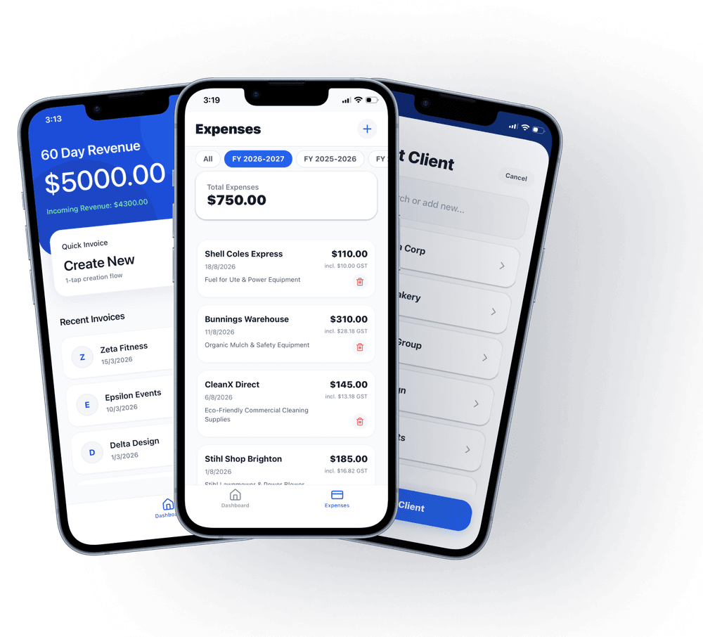 Snap and track expenses on mobile